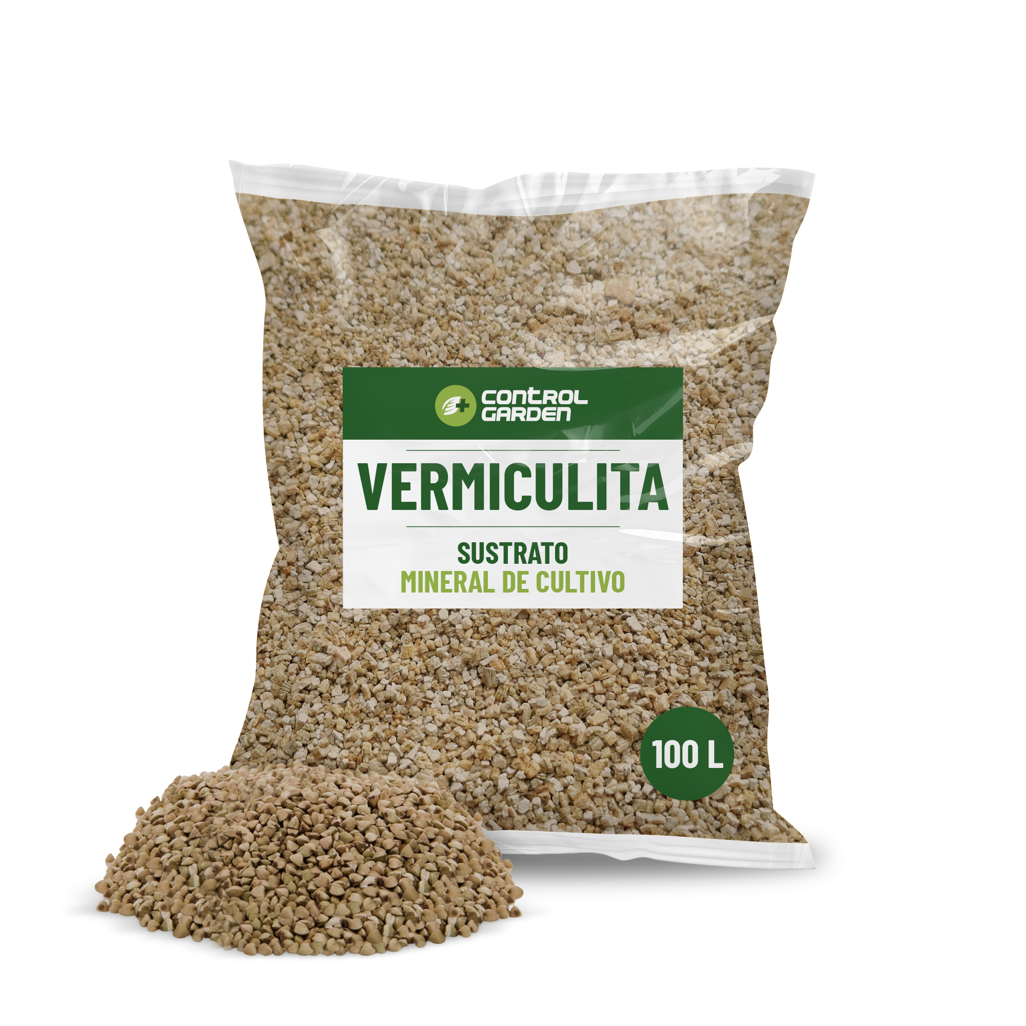 Vermiculita 125 L · Sustrato mineral para plantas y cultivos de interior y exterior