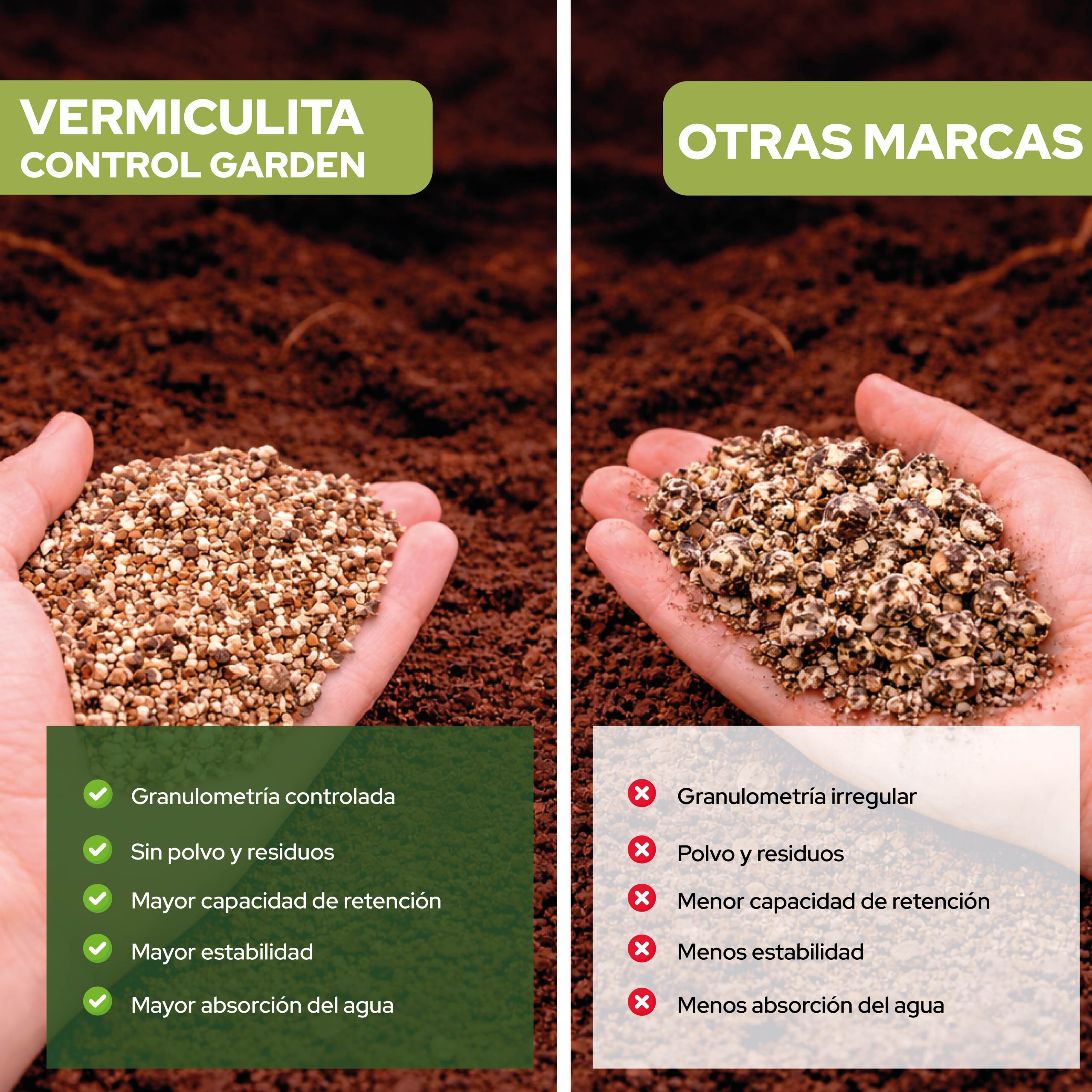 Vermiculita 20L para mejorar el sustrato de plantas y cultivos · foto 3