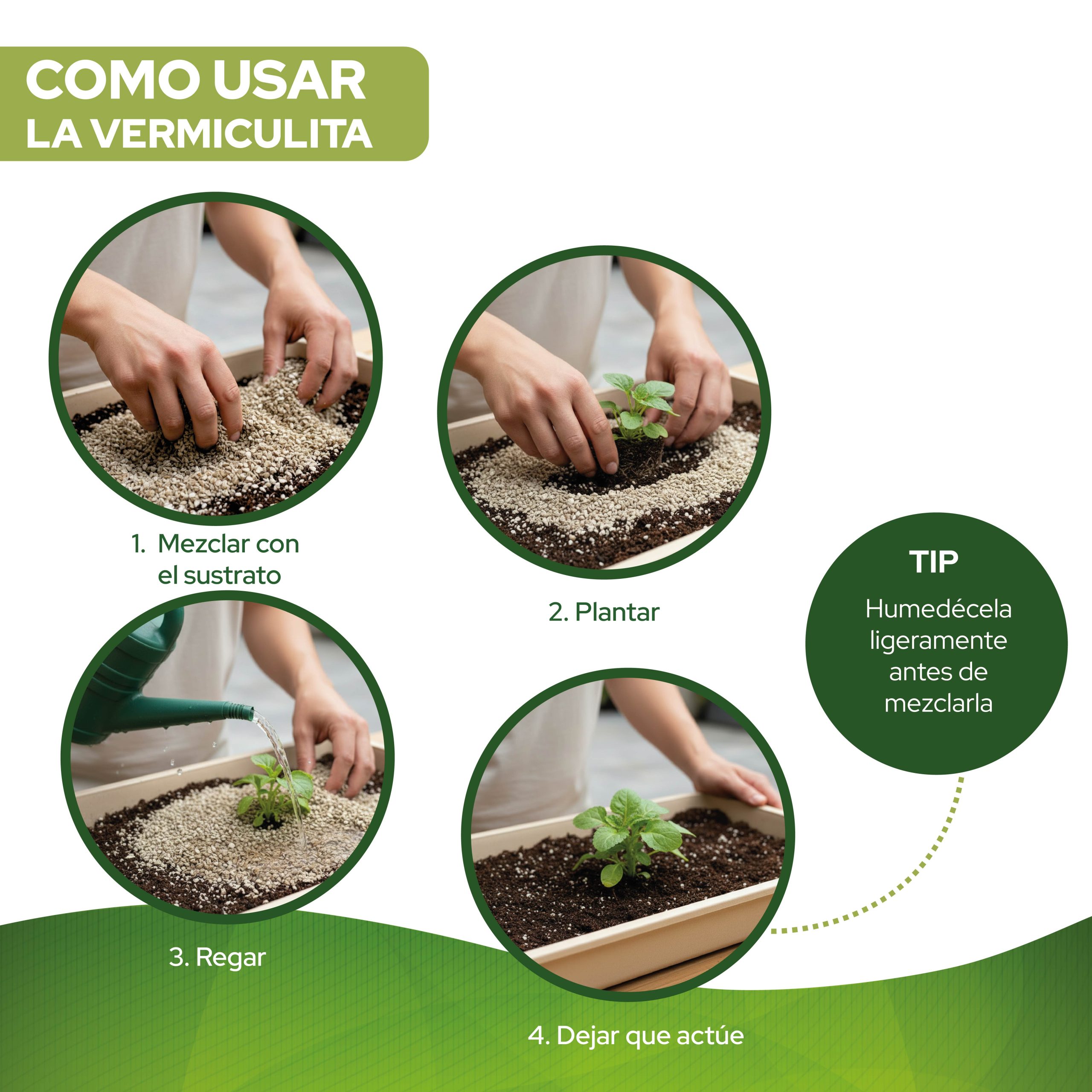 Vermiculita 10L para mejorar el sustrato de plantas · foto 8