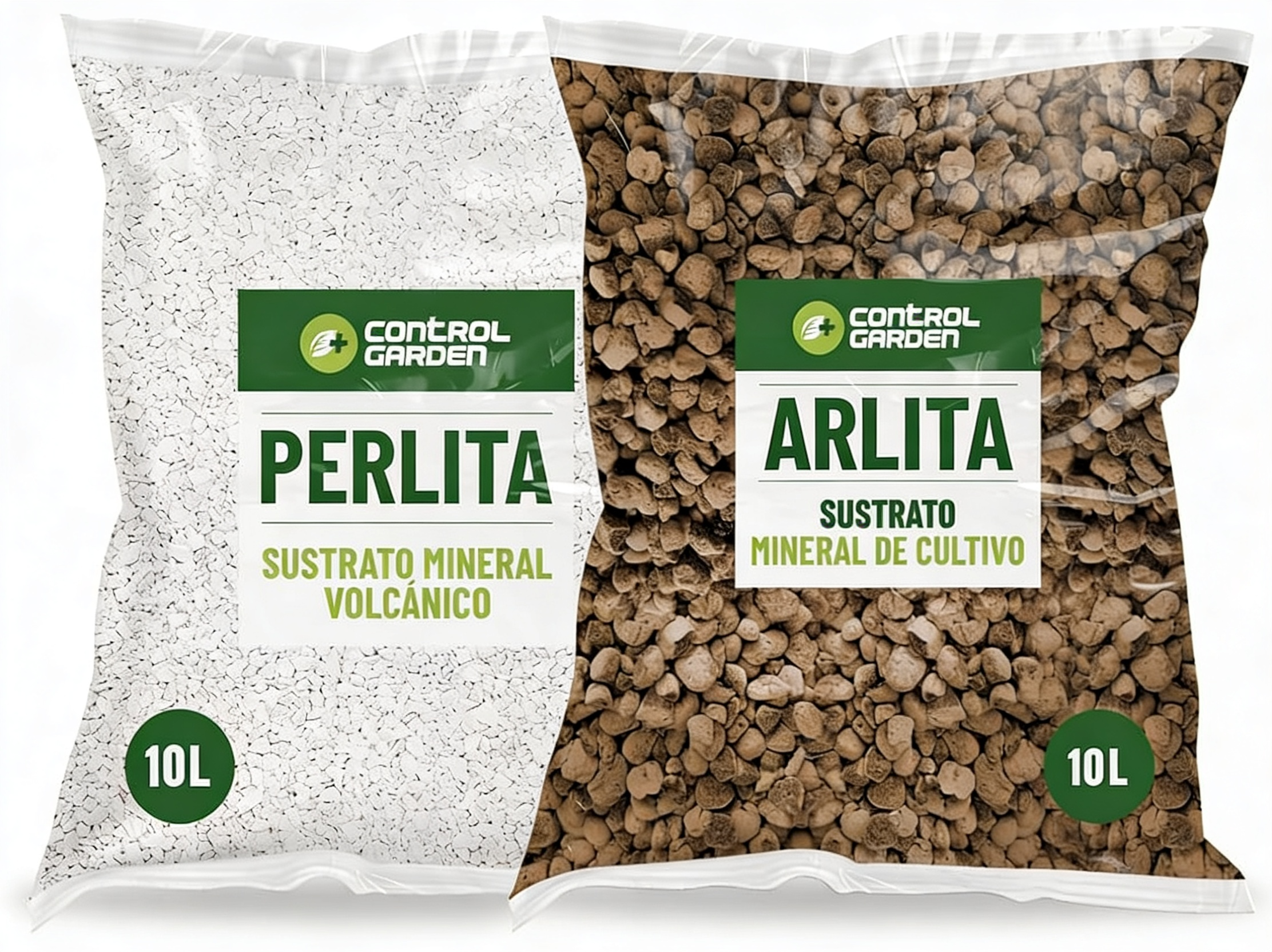 Sustrato Arlita 10L + Perlita 10L · Pack 2 unidades