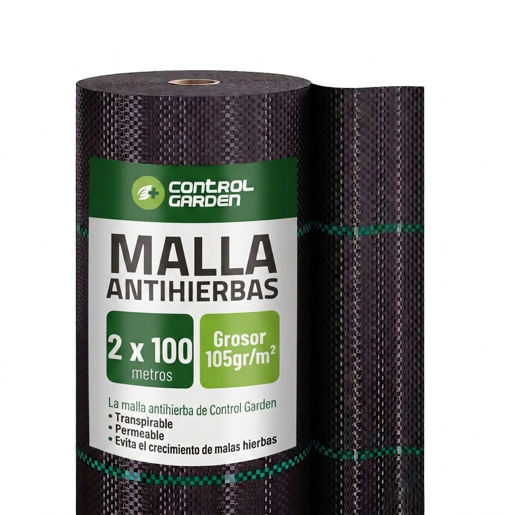 Malla Antihierbas 2 x 100 m 105 gr/m²