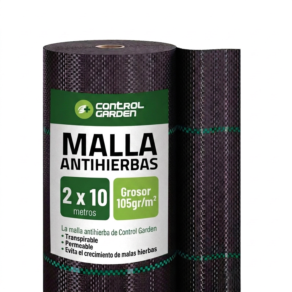 Malla Antihierbas 2 x 10 m 105 gr/m²