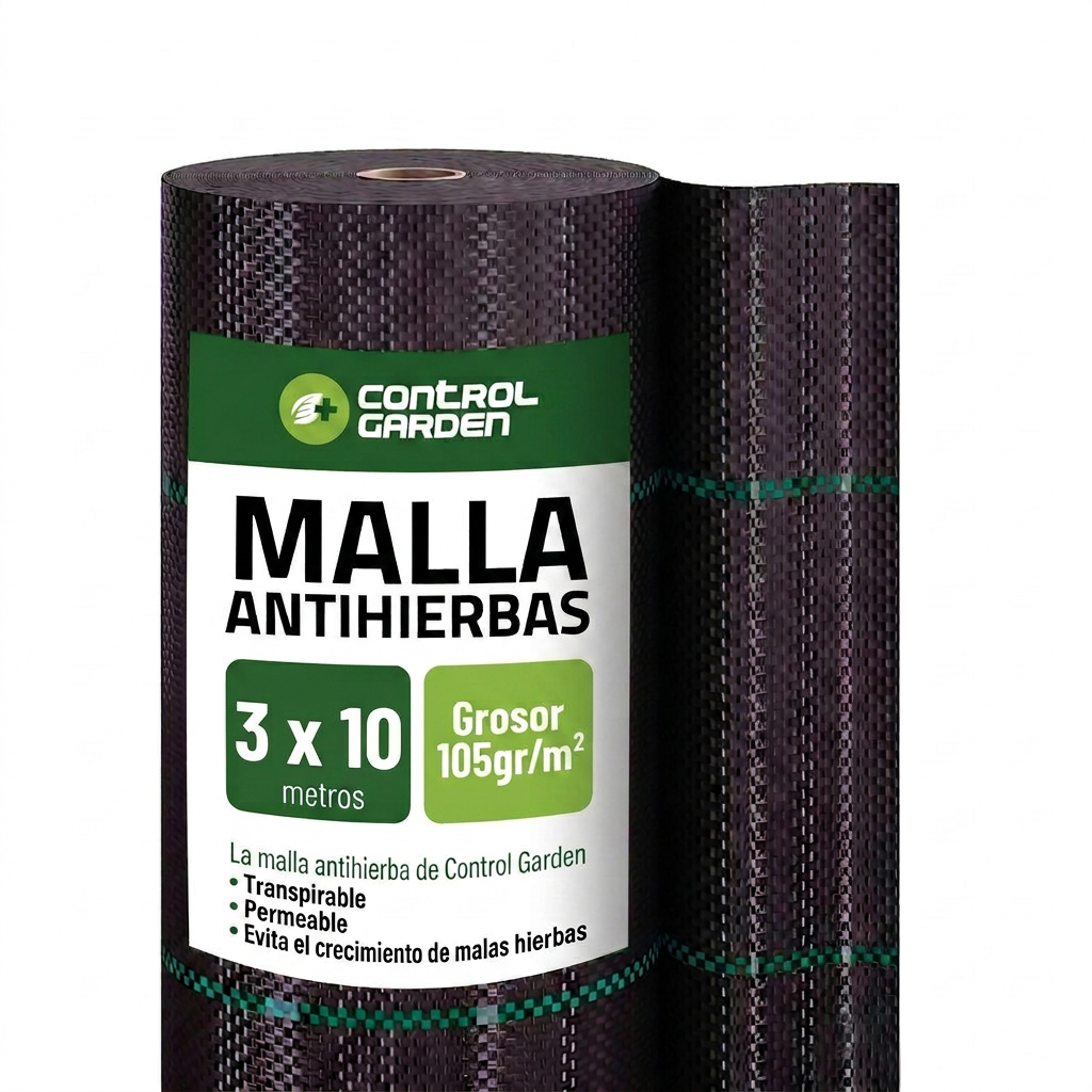 Malla Antihierbas 3 x 10 m 105 gr/m²